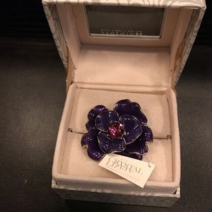 ARGENTO SC adjustable band COCKTAIL RING.NWT
